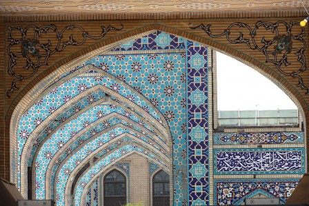 Mashad, autour du mausolée Imam Reza