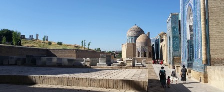 Shah i zindah, tombes timourides. Samarqand.