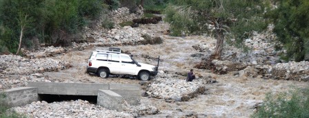 Un affluent du Pyanj a emporté un pont côté afghan