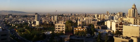 Téhéran Elahyeh. Un matin presque sans smogg.