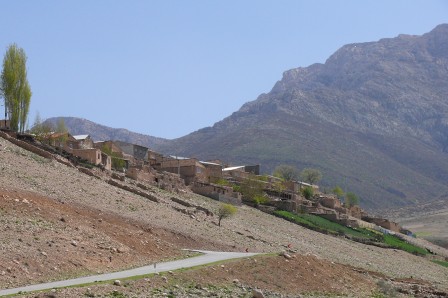Un village de la vallée d'Orost, province du Mazandaran