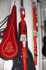 Instruments traditionnels kyrgyzes.