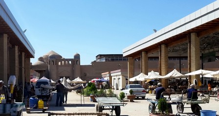Bazar de Khiva près de la porte Est