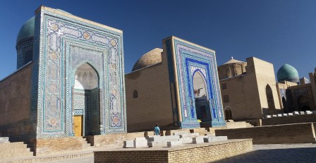 Shah i zindah, mausolées. Samarqand.