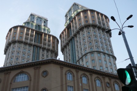 L'immeuble le plus haut de Dushanbe