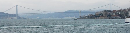 Istanbul, Boğaziçi köprüsü (pont sur le Bosphore)